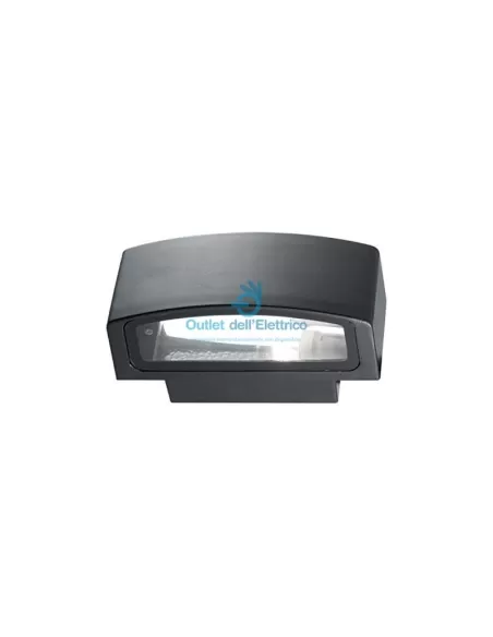 Ideallux 061580 Andrómeda ap1 antracita 1x60w e27 240v